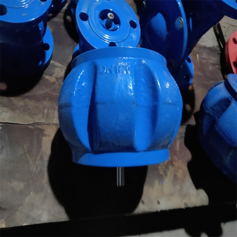 铸铁材质H71X-10 DN65对夹式消声止回阀 南瓜型止回阀