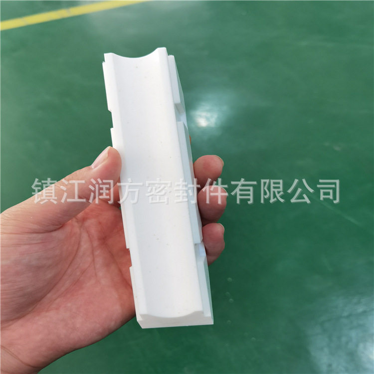 氟塑料PTFE四氟长方形异形件  CNC板材非标件机加工生产 3D打印