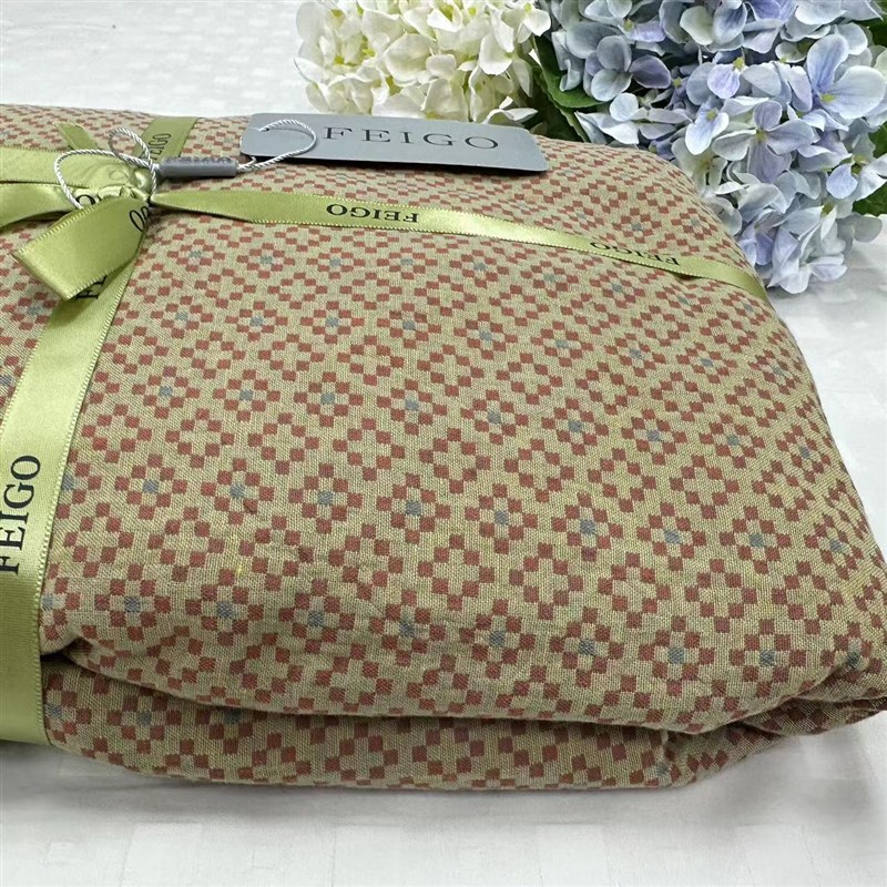 出口余A类双层纱布色织提花全棉床笠双人柔软亲肤S1.8床母婴复古