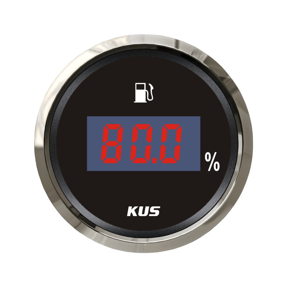 KUS正品52mm夜灯车载油表