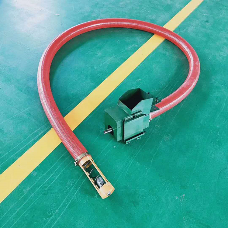 粮食颗粒多规格抽粮机 螺旋式软管上料机 节省人工车载式吸粮机