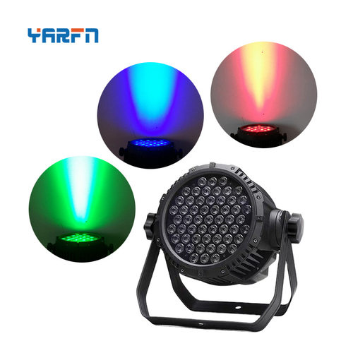 54*3W全彩帕灯三合一RGBW铸铝防水par灯3IN1 LED 舞台染色灯婚庆