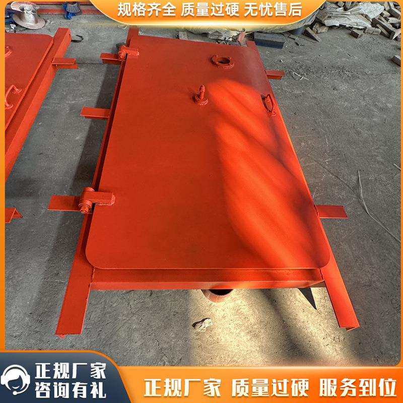 矿用避难硐室门锁闭机构采用双道紧密锁方便开启