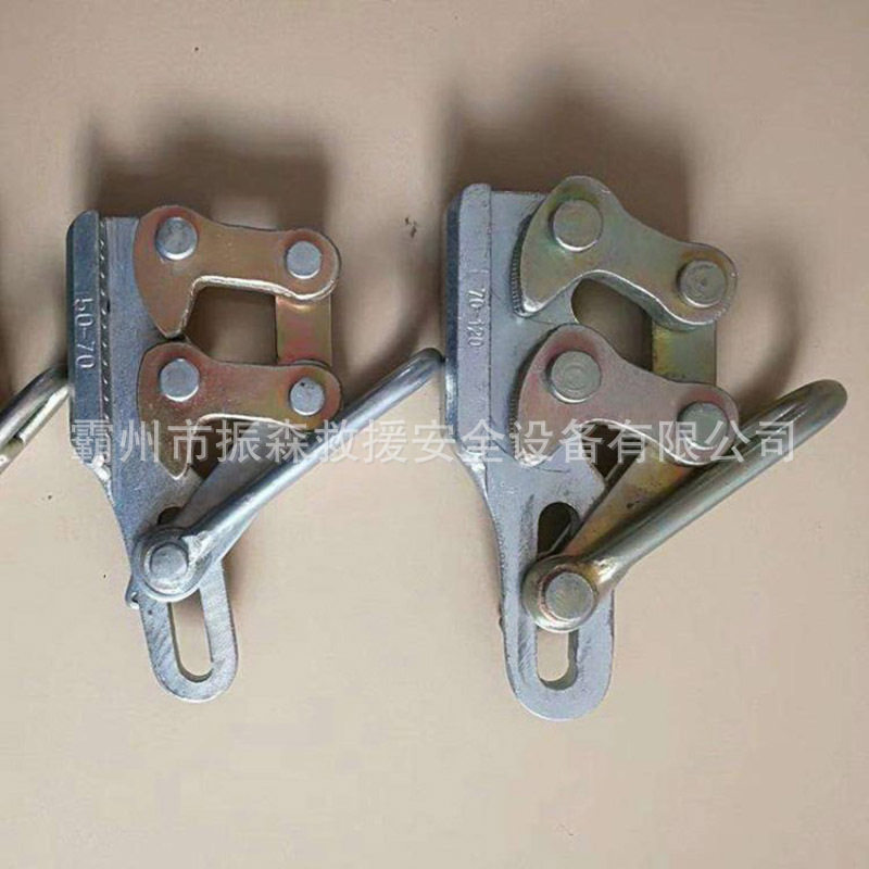 双桃锻打钢绞线夹卡线器