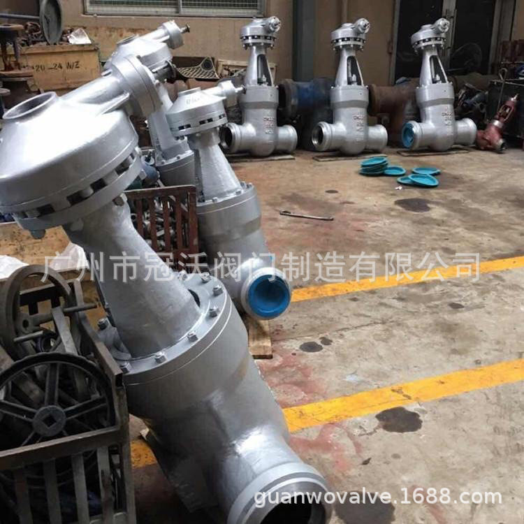 Z61Y铬钼钢电站焊接闸阀 Z61Y-160P不锈钢高温高压焊接闸阀截止阀