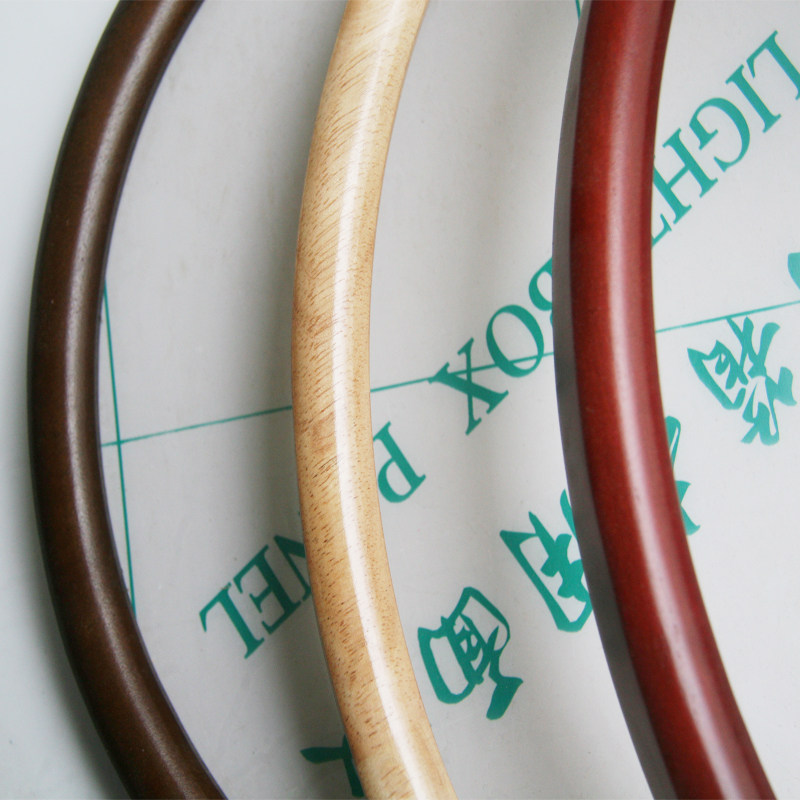 实木中式圆形画框十字绣装裱框客厅装饰挂墙木质圆框国画油画外框