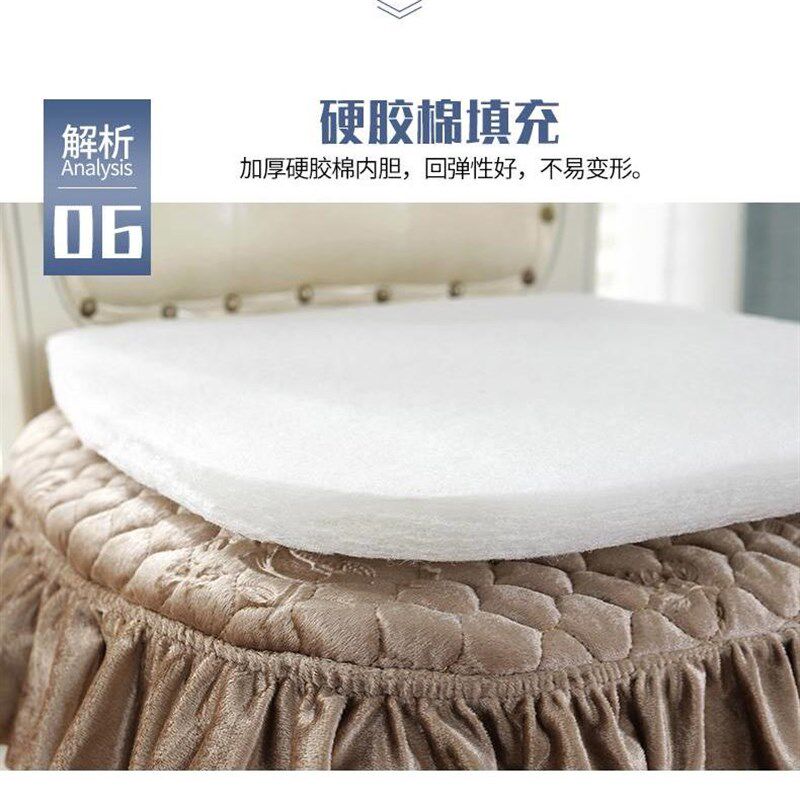 毛绒防滑四季凳子垫简约欧式餐桌椅垫坐垫加厚家用屁垫椅子垫座垫