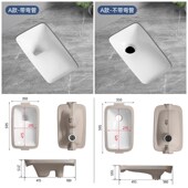 窄边超薄蹲便器蹲厕蹲坑式 大便器卫生间厕所贴砖型蹬便器大便池盆