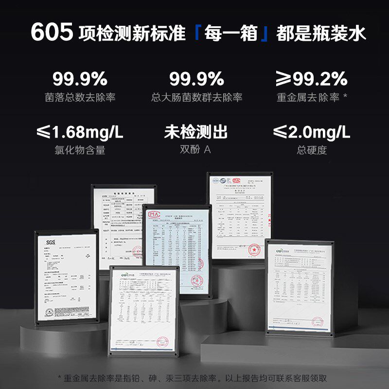 352大通量加热净水器家用过滤直饮RO反渗透2500G通量B425H