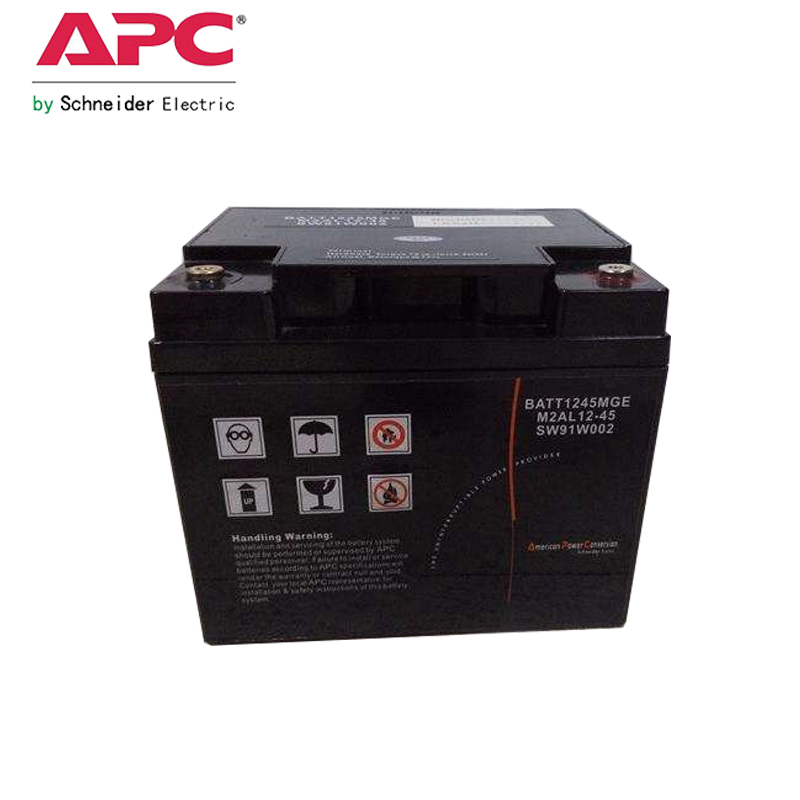 梅兰日兰MGE M2AL12-45AH UPS电源电池 APC 12V45Ah后备电池