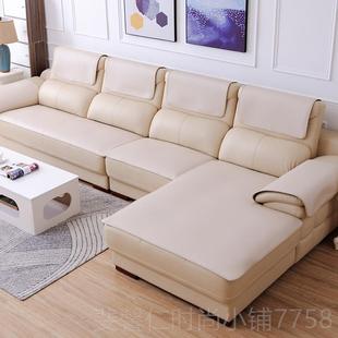 新品 简约高档沙扶手垫沙贵妃皮沙发 皮质防真滑发发垫四季 通用欧式