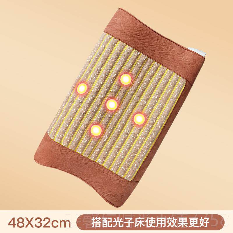 新品摩光子能量颈枕头颈颈椎按摩枕脖子按仪器颈部护仪皮部按摩神