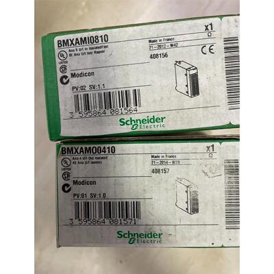 议价施耐德plc模块全新原装库存BMXAMI0810、BMXAM