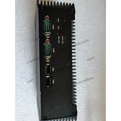 议价嵌入式无风扇工控机N2600CPU 6串口 ，正品，全新