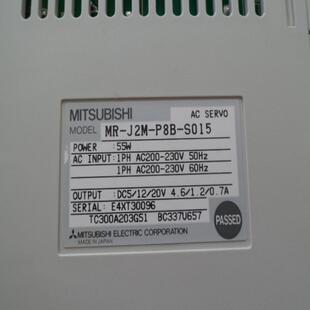 设备机 J2M S015 九成 P8B 三菱伺服驱动器