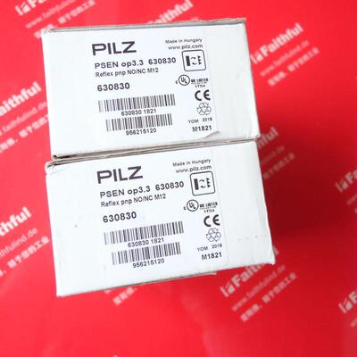 议价Pilz 630830 皮尔磁全新反射传感器 PSEN op3.3 Reflex NO/NC