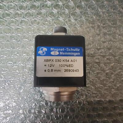 议价Magnet-SchuLtz  XBPX 030 K54 A01 =12V   实物拍摄 没有弹