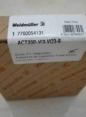魏德米勒ACT20P信号隔离器 7760054131  ACT20P-VI3-VO3-