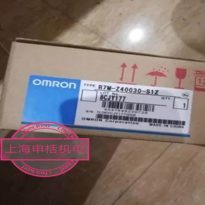 议价R7M-A20030-BS1-D欧姆龙伺服圆插头电机质保一年