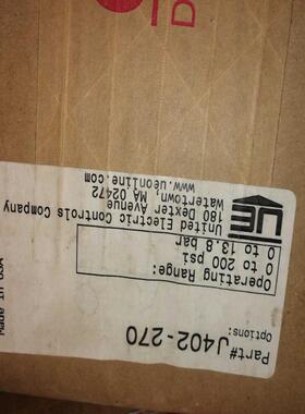 议价J402-270  ue压力开关 J402-270 0-200 psi    J402-270