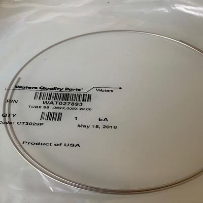 Waters沃特斯锈钢管WAT027893 0.062X0.009X28