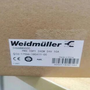 2466880000 24V PRO 240W 10A TOP1 魏德米勒电原