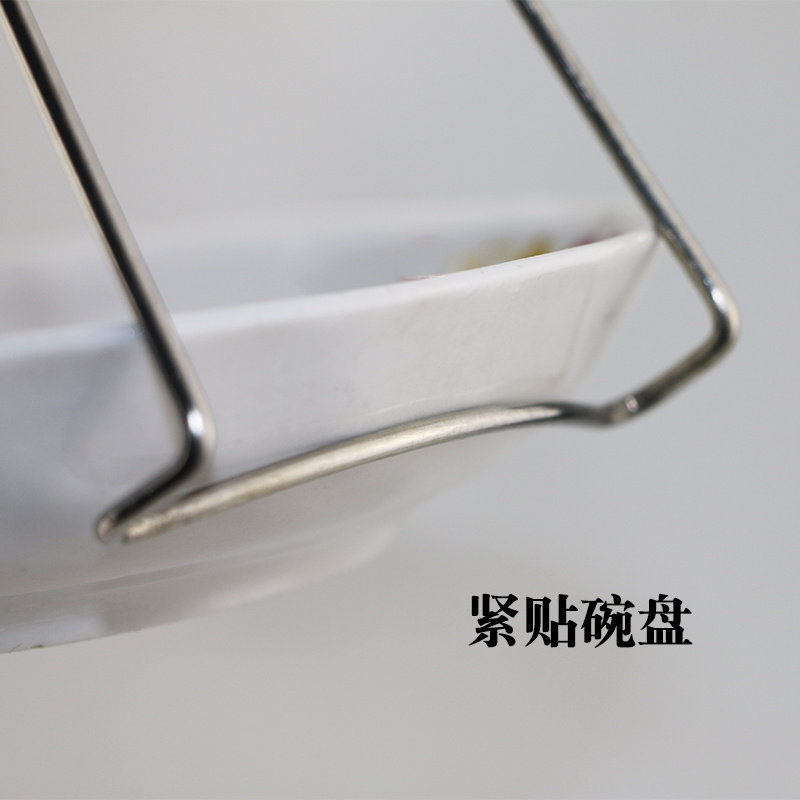 不锈钢防滑防溅提盘夹砂锅碗碟取物器防烫端盘夹持工具