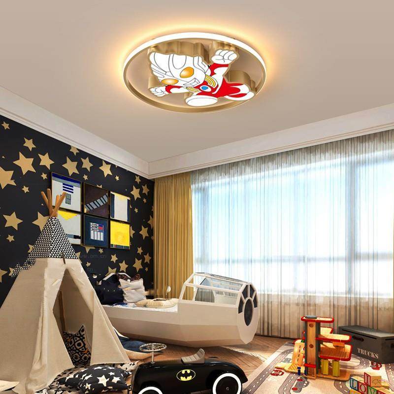 儿童房灯2020年新款卡通吸顶灯北欧幼儿园男女孩房间卧室灯具