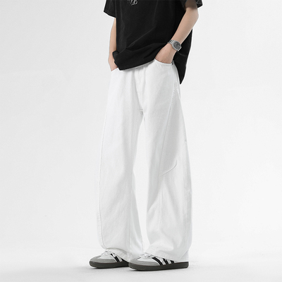 STA美式高街牛仔裤男款潮牌长裤