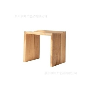家用会客实木吃饭餐桌椅组合 亚克力轻奢餐桌 原木大板长方形桌子