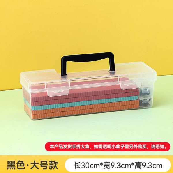 鱼钩盒收纳盒绕线铅坠子线放盒子存线收海竿小配件路亚串钩板盒