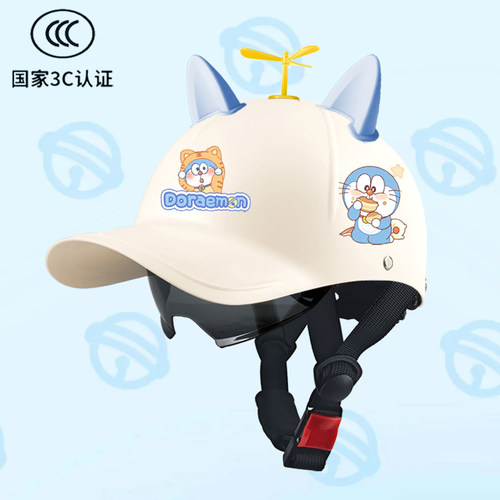 3C国标电动电瓶车头盔棒球帽