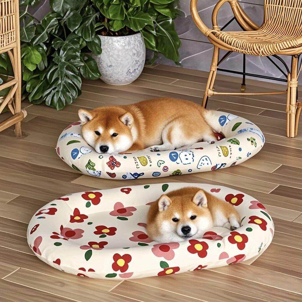 夏季宠物柴犬冰垫猫咪狗狗凉席垫子四季通用睡垫狗窝冰垫夏天降温