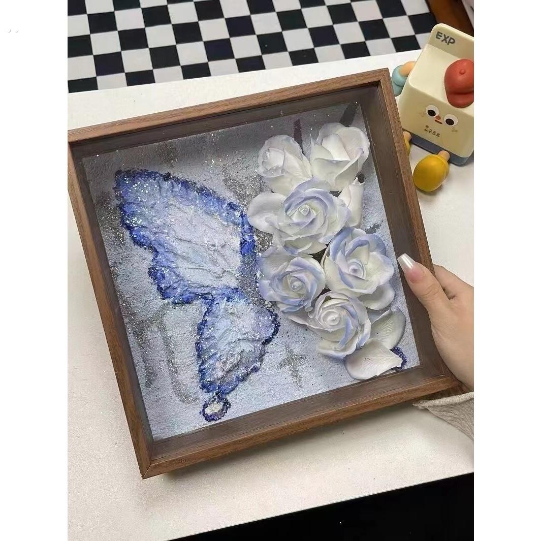 蝴蝶元素diy手工礼物送女生生日礼物闺蜜小众高级有纪念意义毕业