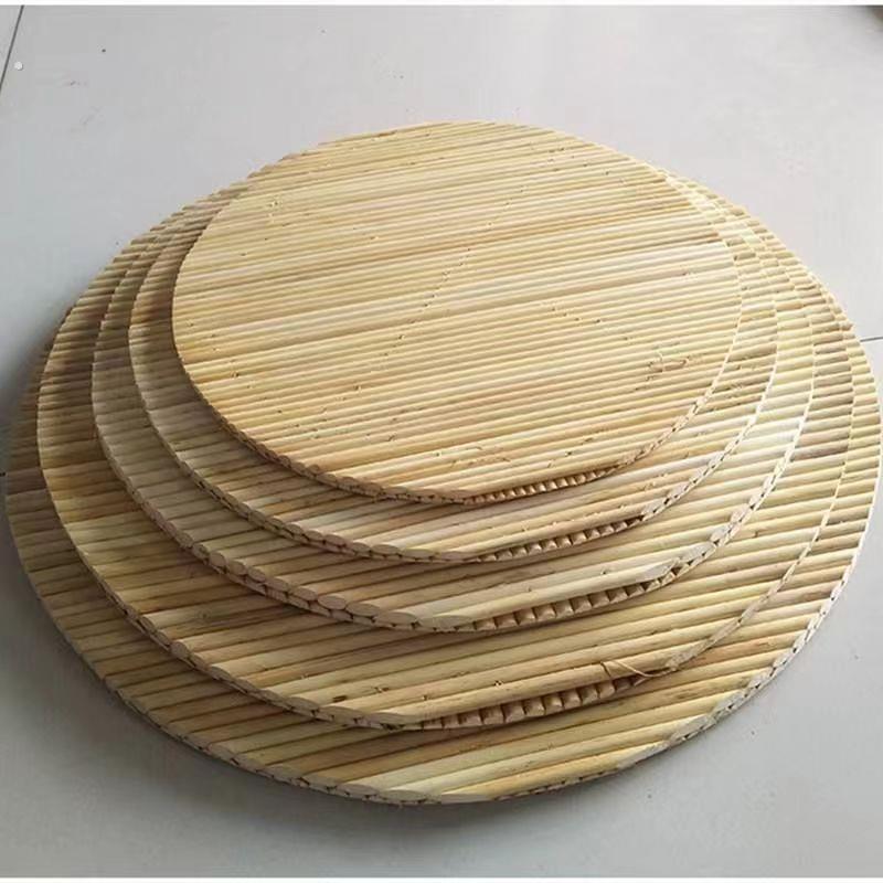 高粱杆盖窗帘家用双层面食窗帘手工盖垫双面托盘纯手工饺子窗帘用