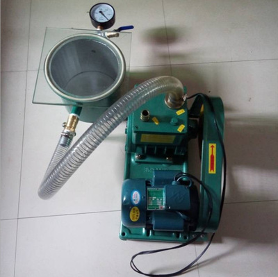 厂家供应2X-4旋片式真空泵 真空除泡机 树脂胶水消泡用真空泵包邮