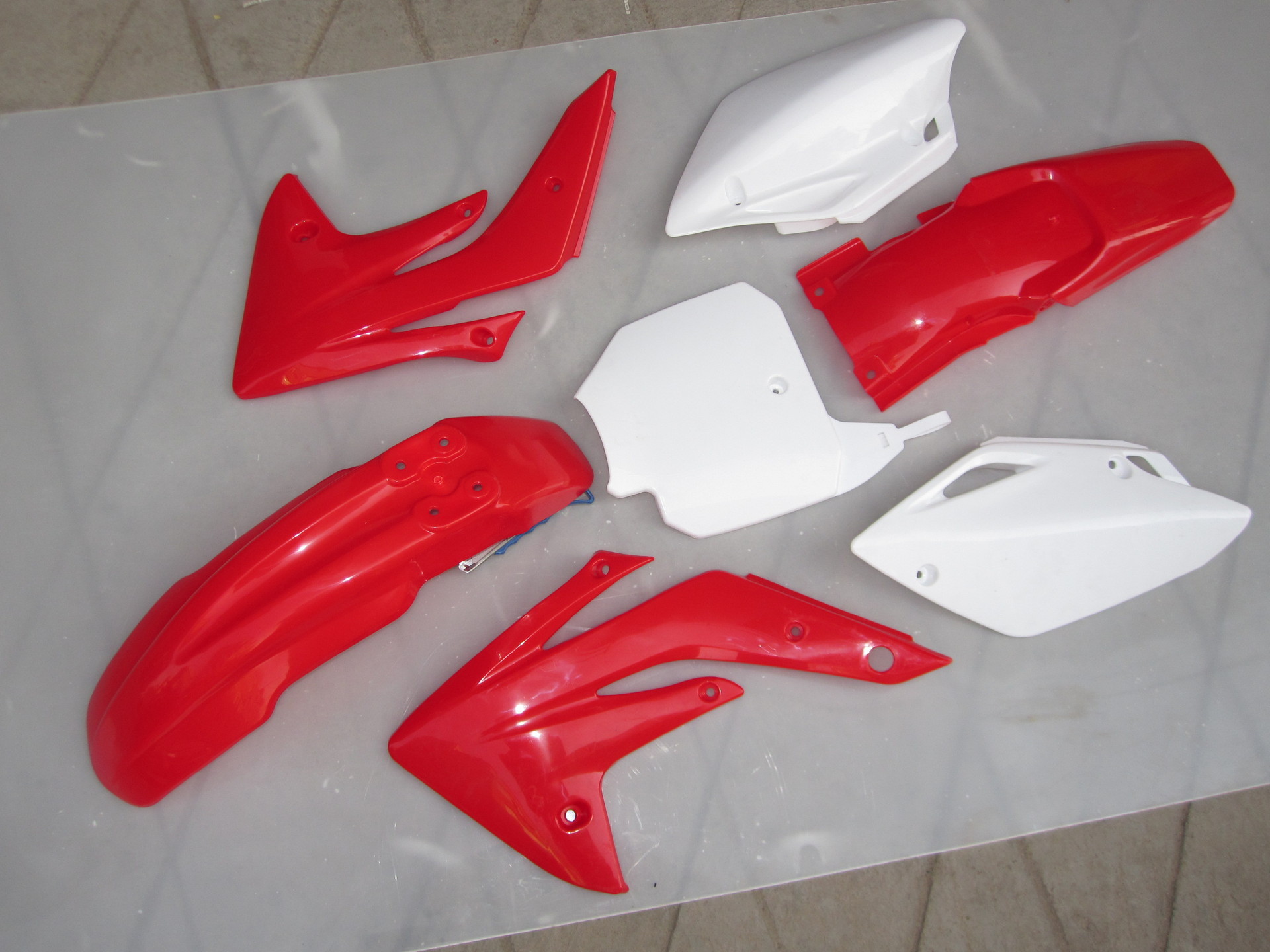 MX6越野摩托外壳CRF150油箱坐垫