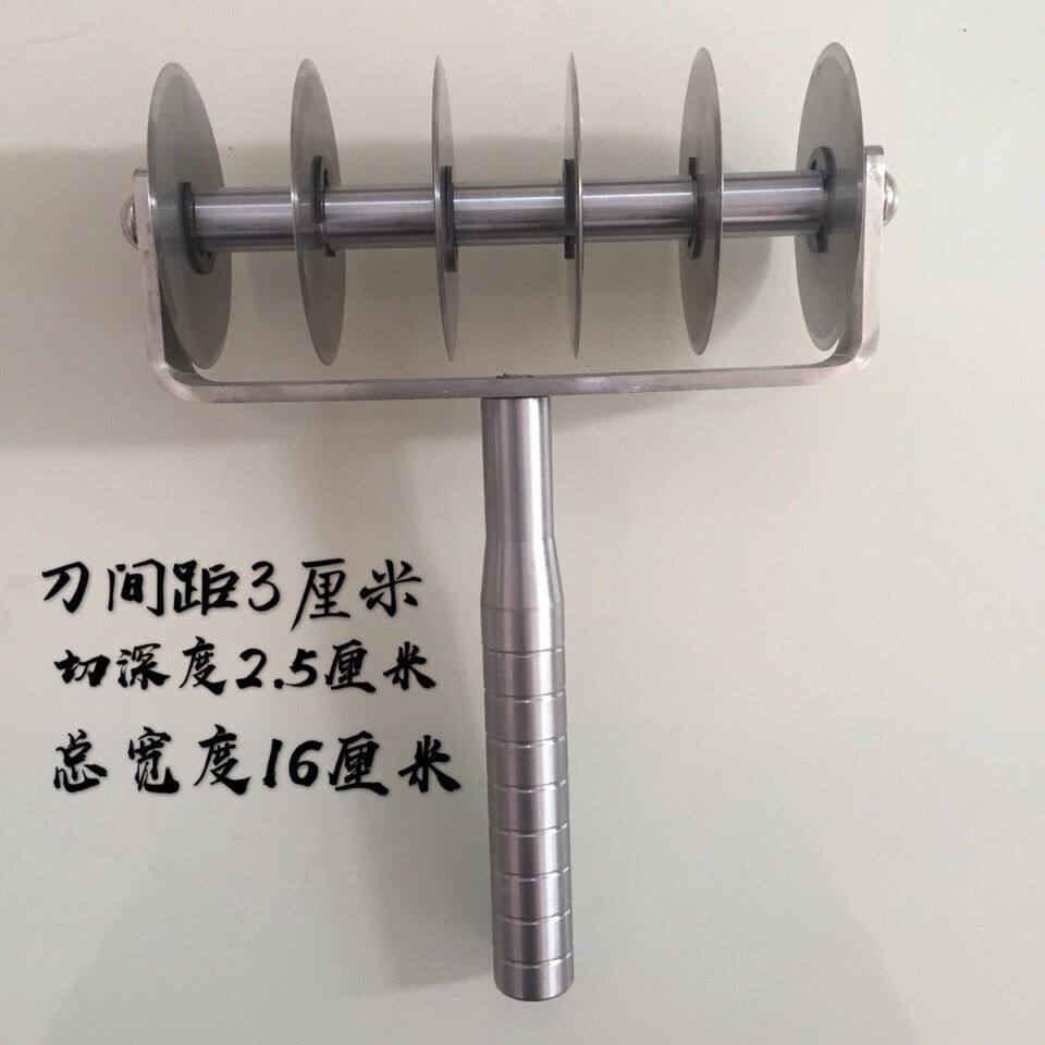 多轮刀不锈钢刀油条刀切豆腐千丝饼切油条派道惠