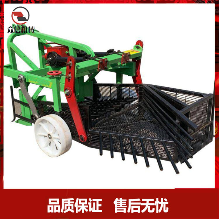 花生收获机振动筛式厂家直销四轮拖拉机收花生长果机器刨花生机器