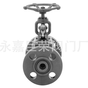 珞钼钢法兰闸阀 Z41Y-40I 高压蒸汽导热油闸阀DN100耐腐蚀