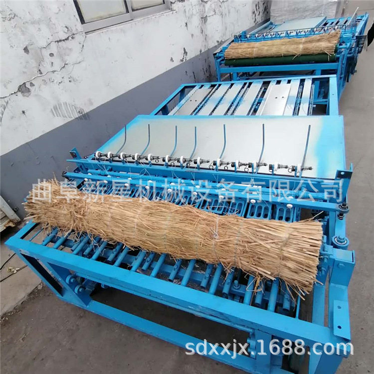 宽窄可调苇帘机 苗木包裹草帘机芦苇编织苇帘机 砖坯覆盖蒲帘机