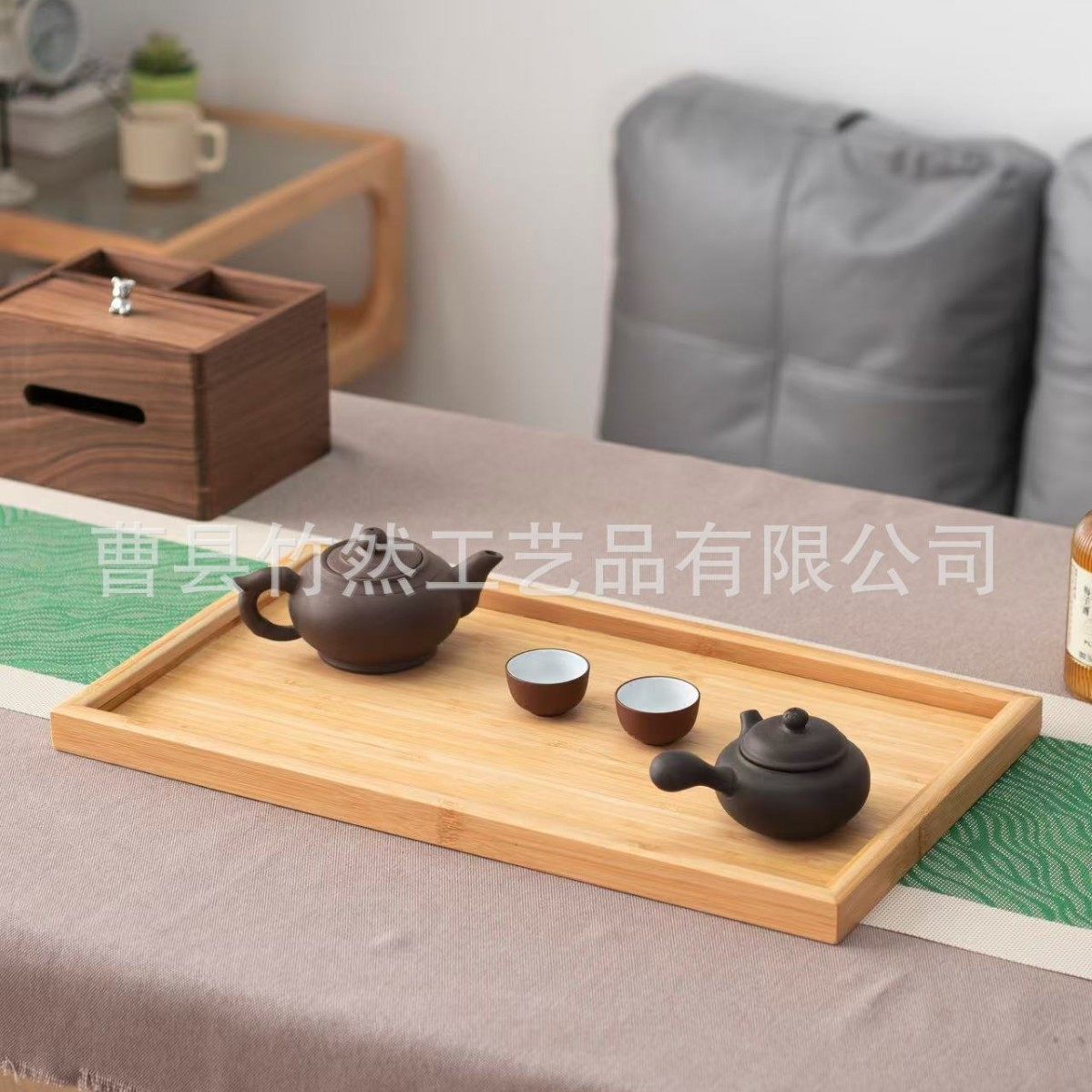 日式木质托盘木盘子实木托盘长方形竹盘竹制托盘茶盘餐盘烧烤盘