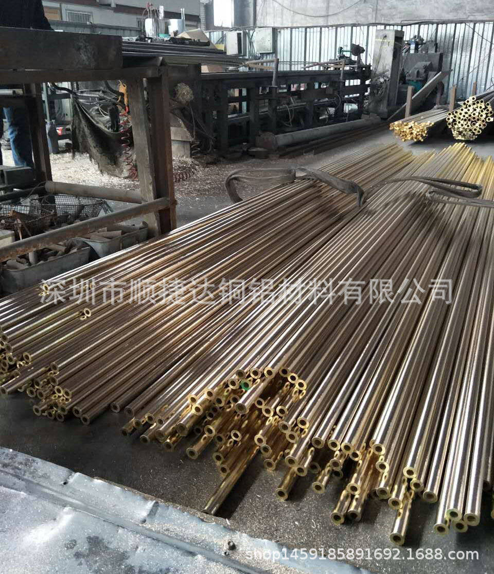 空心大口径厚壁黄铜管 H59-3国标黄铜方棒 六角黄铜管现货