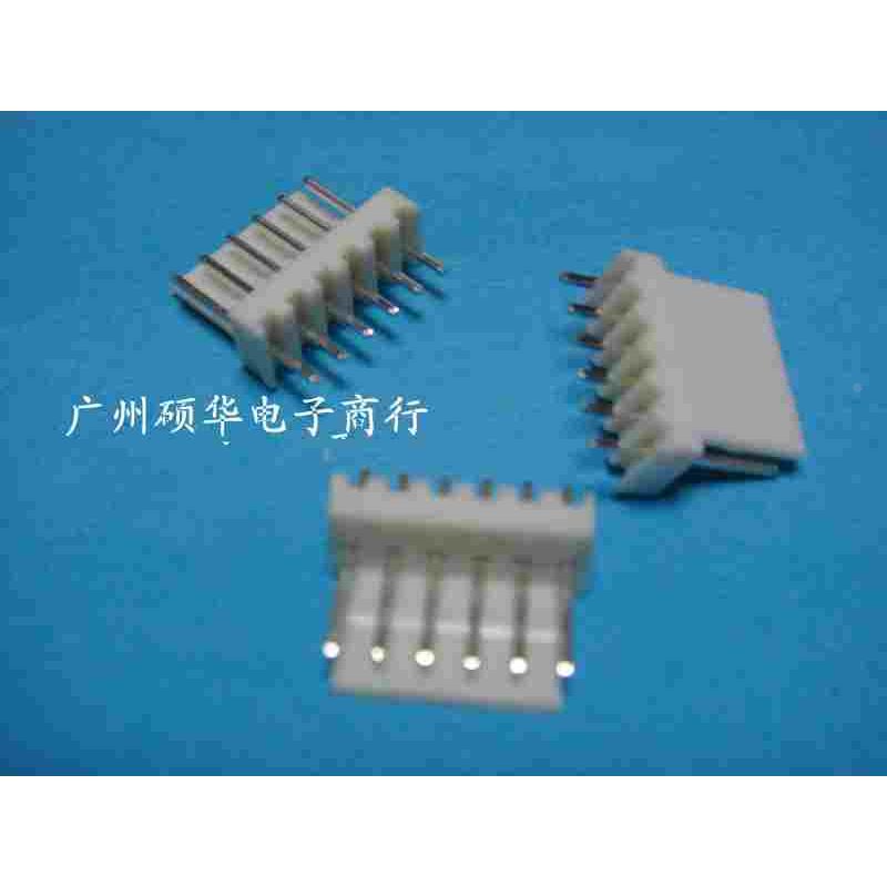 连接器2510-6A 针座 接插件2510-6a 脚距2.54mm 1000个/60块