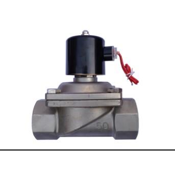 2W-500-50B 不锈钢电磁阀DN50 2寸 油阀 气阀AC220V DC24V