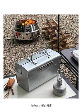 NIGO工作室同 PUEBCO钢质工具箱手提多功能家用五金收纳盒 106762