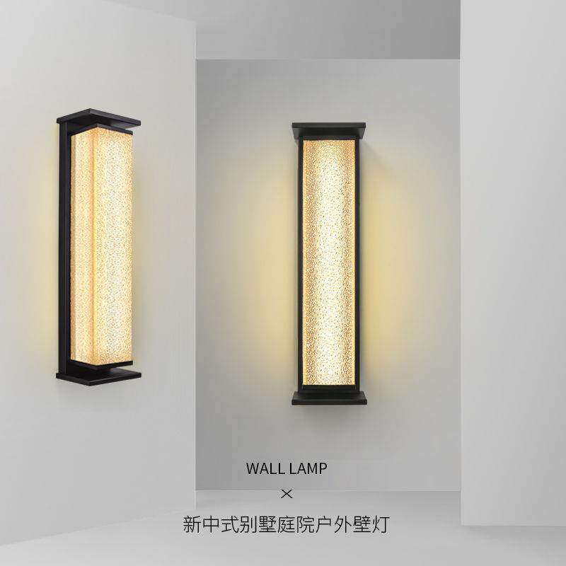 太阳能壁灯别墅简约现代阳台灯庭院大门壁挂灯围墙灯户外防水壁灯