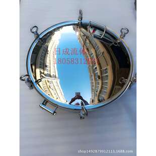 304人孔不锈钢压力人孔手孔盖视镜法兰人孔316卫生级锅炉配件投料