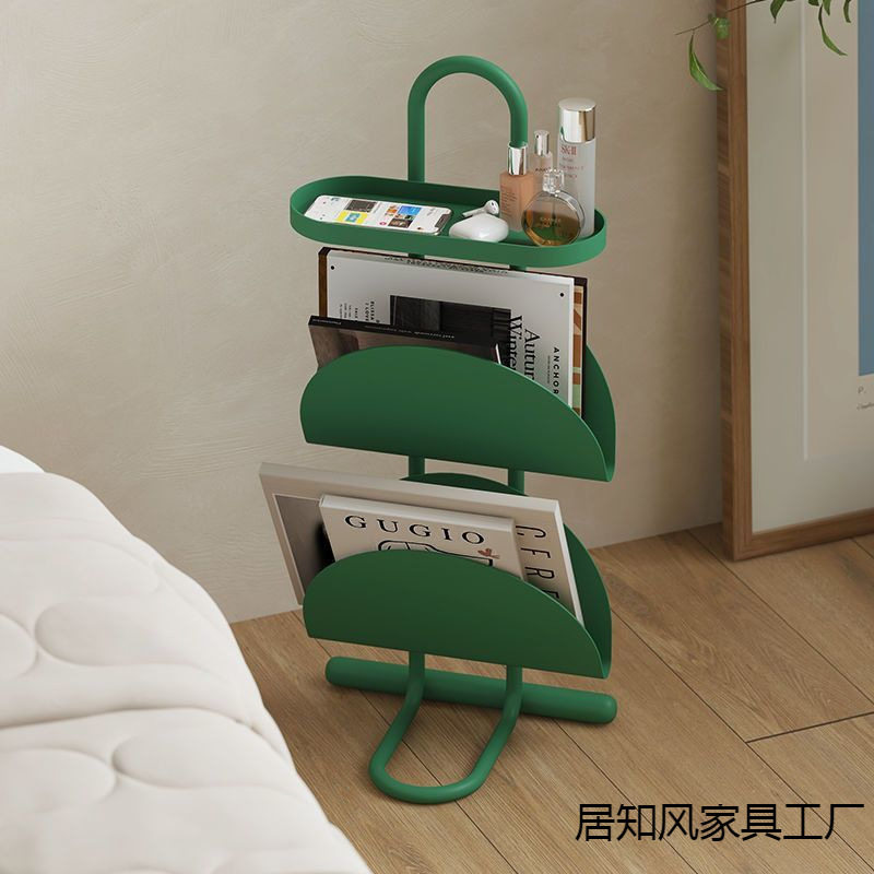 沙发小边几客厅阳台茶几杂志书架卧室床头置物架创意小桌子侧边柜