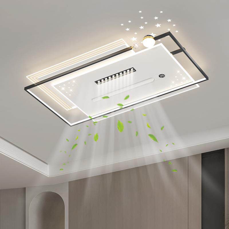 负离子风扇灯无叶2026年新款客厅灯主灯吸顶现代简约卧室中山灯具